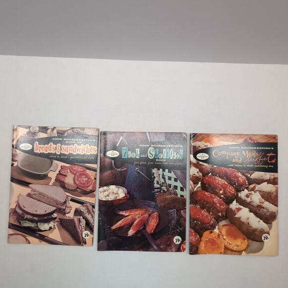 Lot of 15 Good Housekeeping's Cookbook Pamphlet Booklet 1958 50s - Picture 2 of 16
